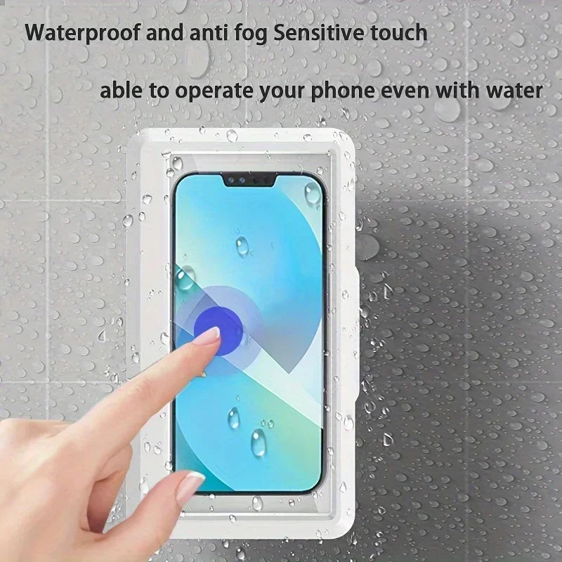 360 Rotating Waterproof Shower Phone Holder