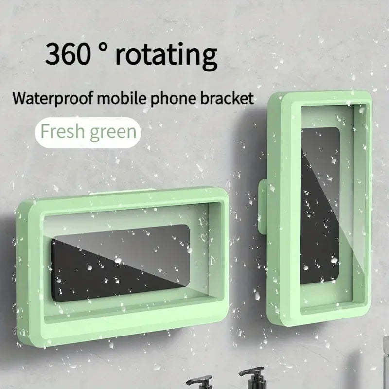 360 Rotating Waterproof Shower Phone Holder
