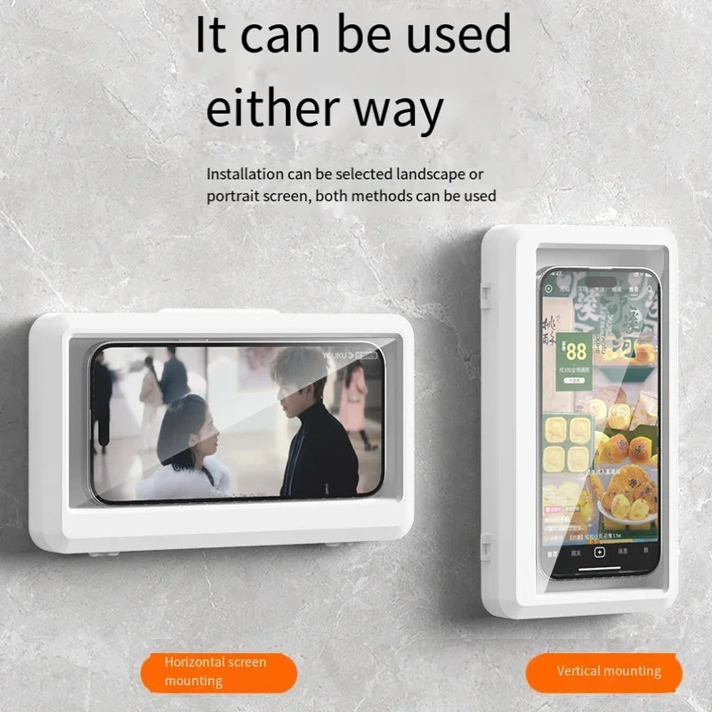 360 Rotating Waterproof Shower Phone Holder