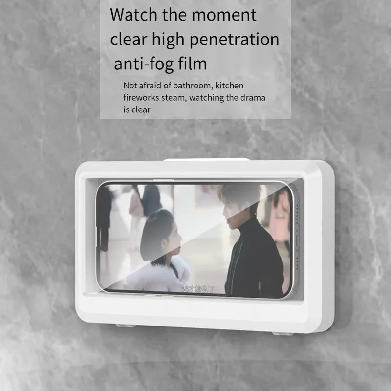 360 Rotating Waterproof Shower Phone Holder