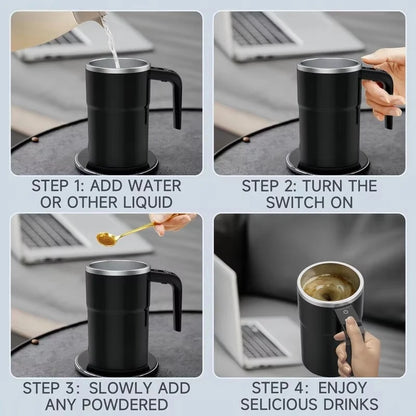 Electric Self Mixing Mug